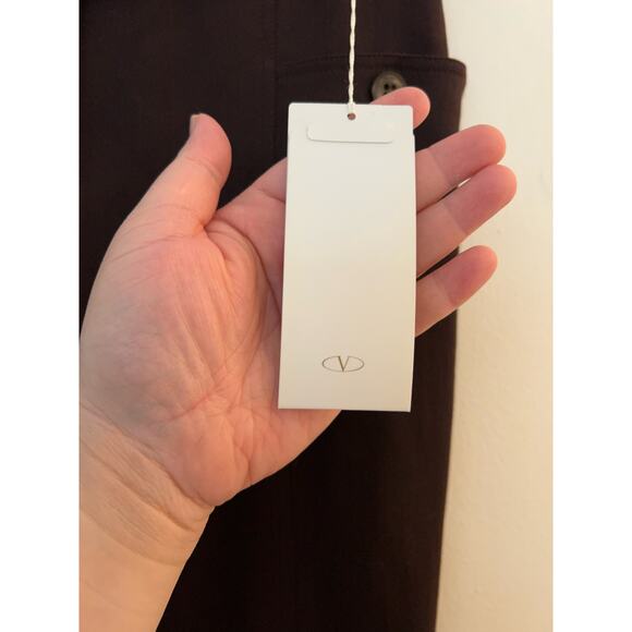 VALENTINO Virgin Wool Unhemmed Trousers NWT Size 6 Made in Italy - Picture 6 of 14